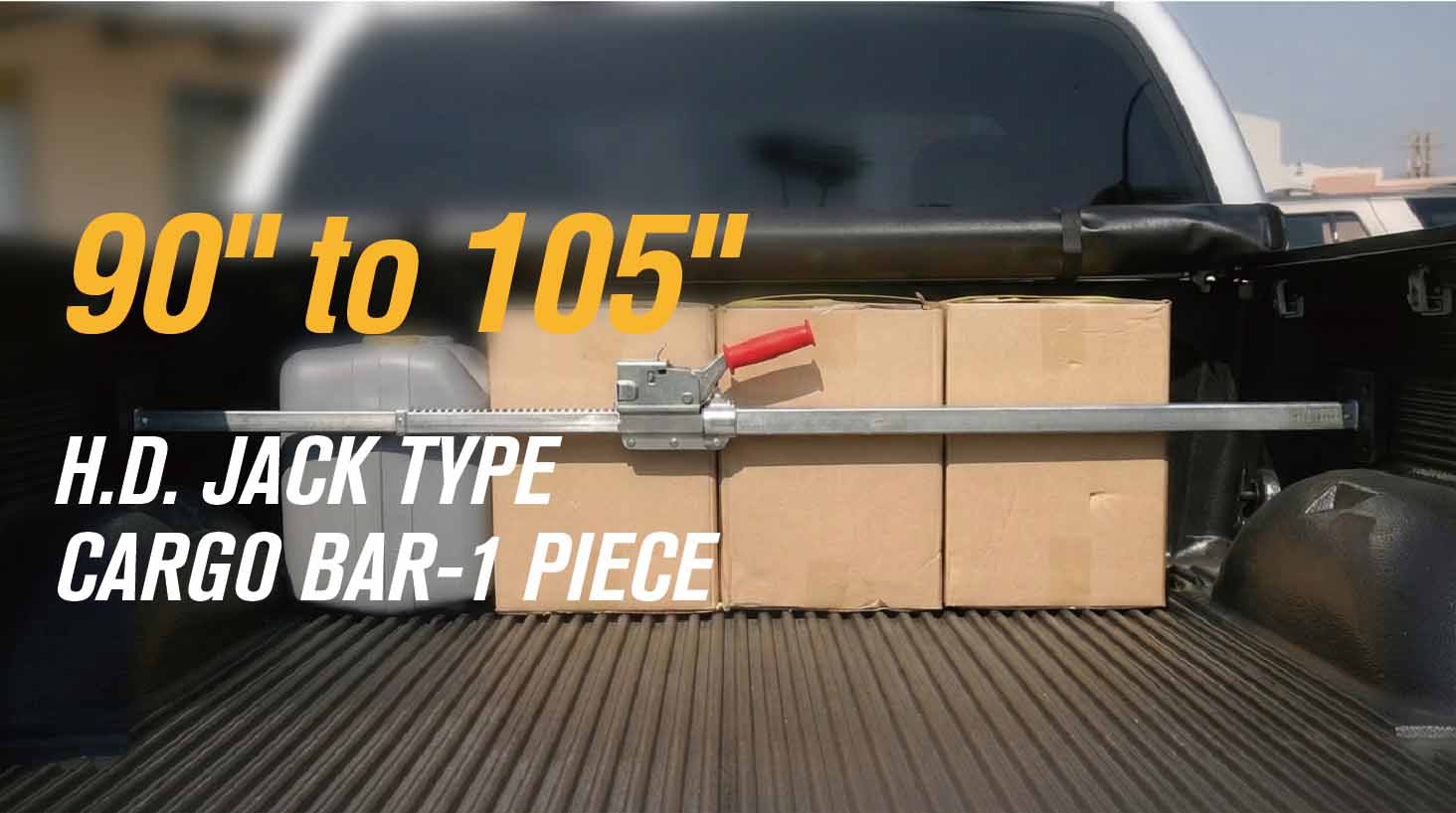 Heavy Duty Jack Type Cargo Bar 90-105