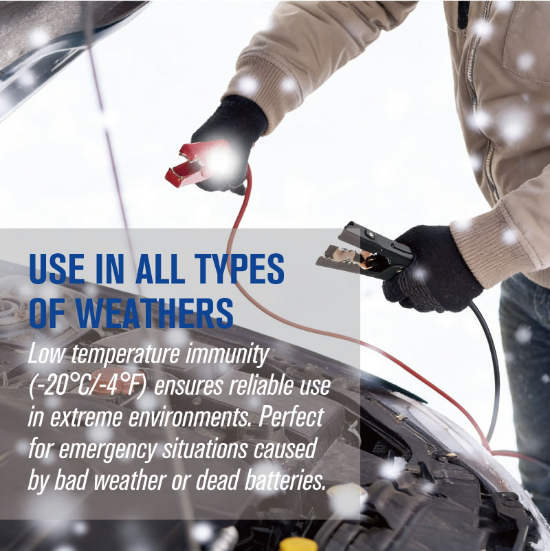 Pure Copper Booster Cables