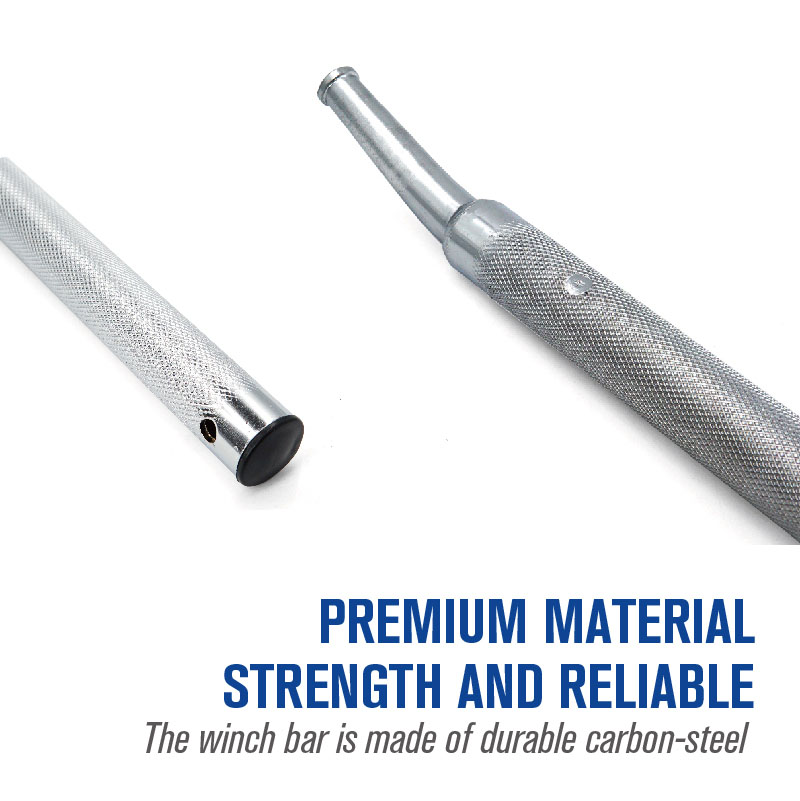 Chrome Winch Bar