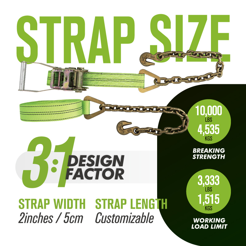 Chain Anchor Ratchet Strap