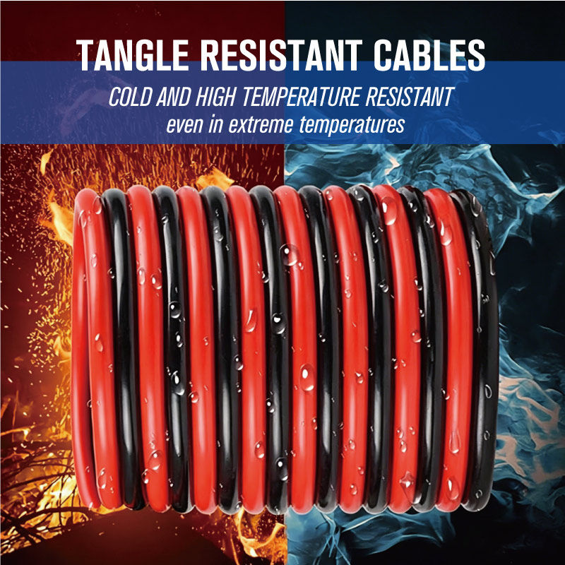 Tangle-Free Booster Cables