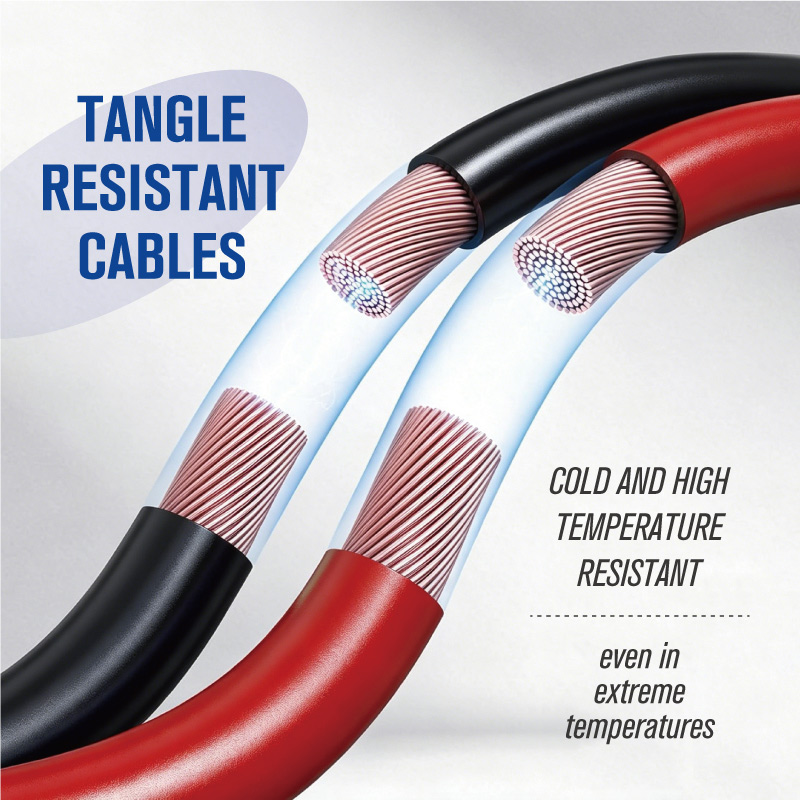 Tangle-Free Booster Cables