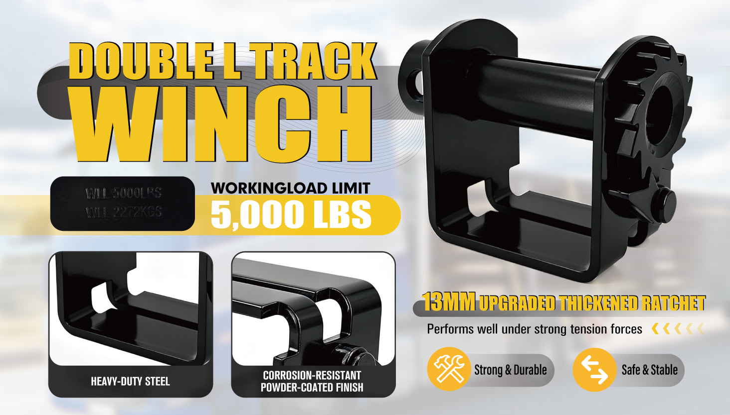 DOUBLE L TRACK WINCH