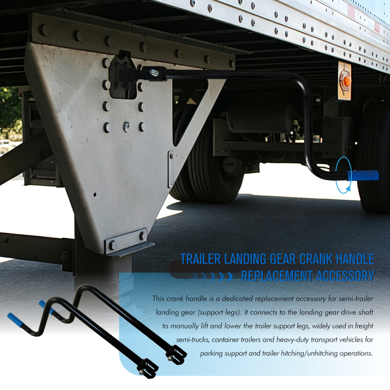 Heavy Duty Landing Gear Crank Handle for Semi Truck Trailer