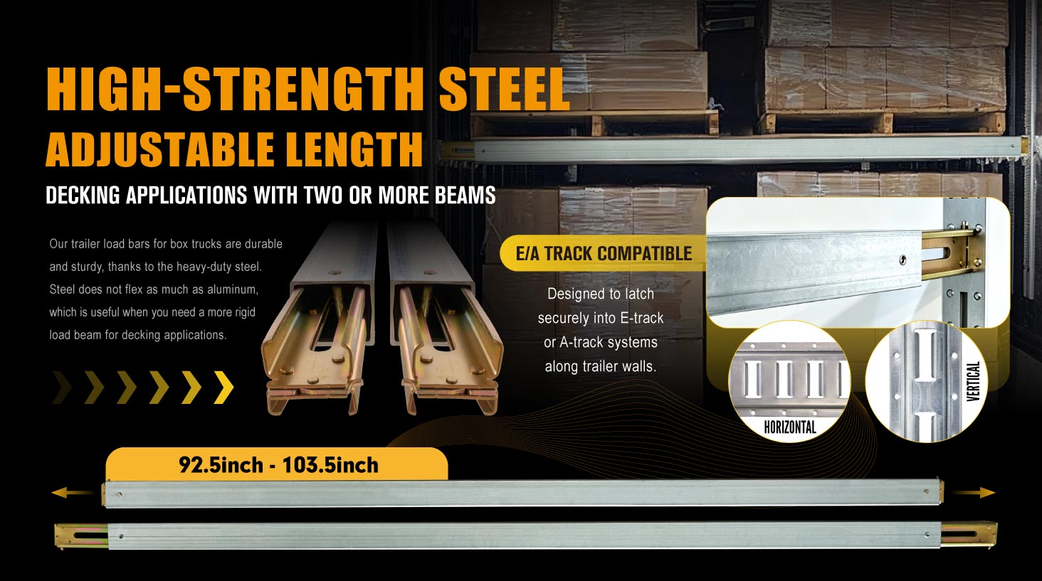 Decking Beam Heavy Duty Steel Decking Beam