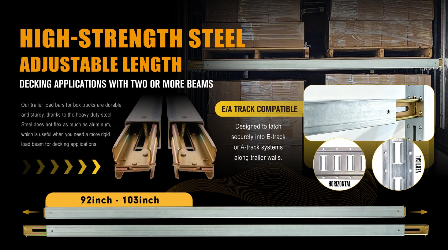 Decking Beam Heavy Duty Steel Decking Beam